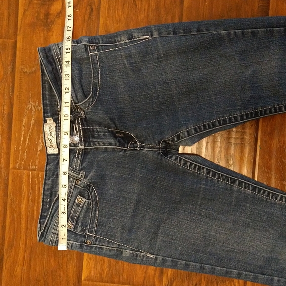 Fashion style women blue jeans - Picture 3 of 11